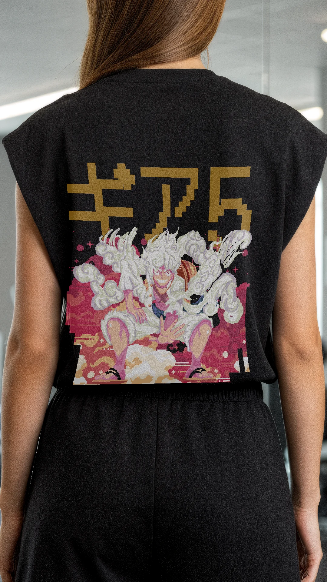 CONJUNTO LUFFY GEAR 5 - OVERSIZE