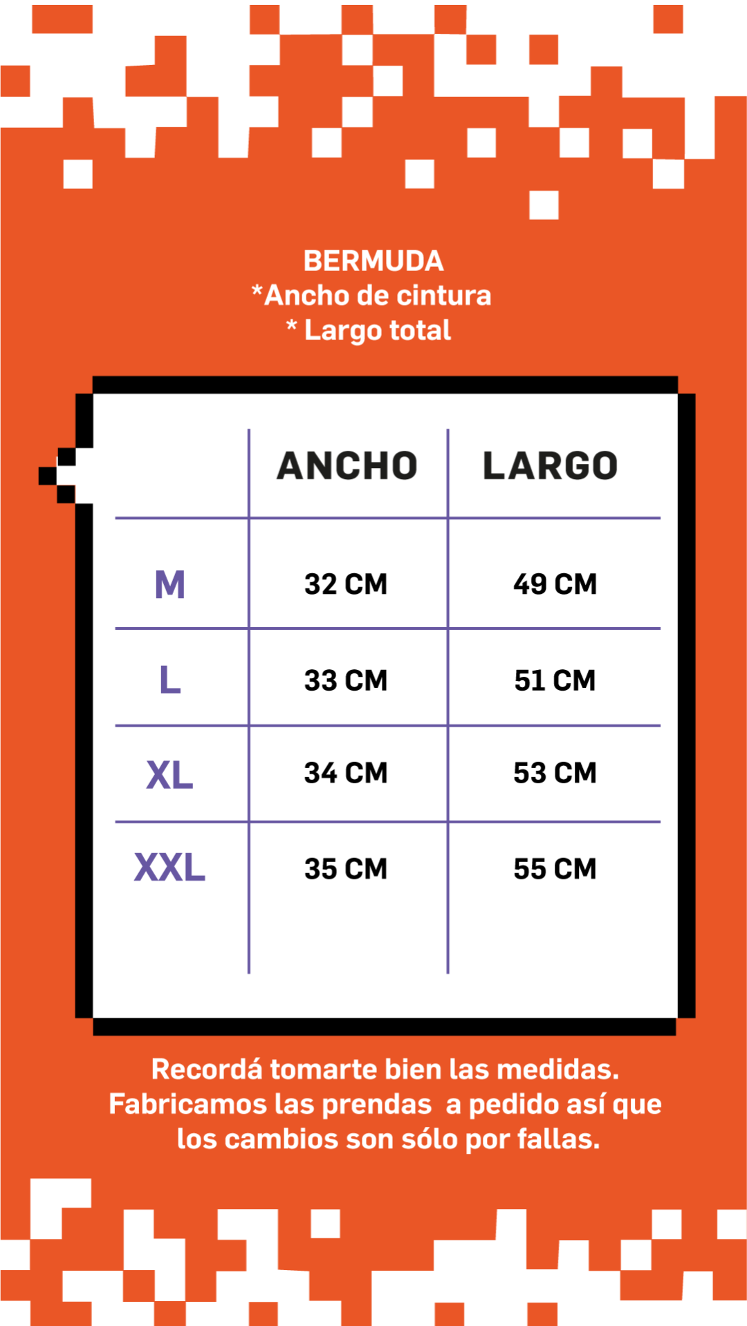 MUGIWARA - BERMUDA OVERSIZE