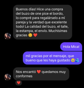 Review de cliente PIXEL FOX