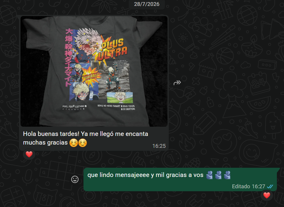 Review de cliente PIXEL FOX