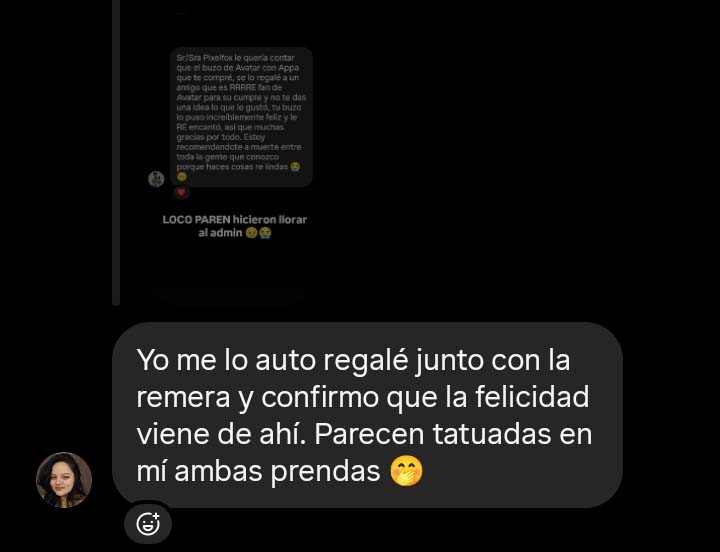 Review de cliente PIXEL FOX